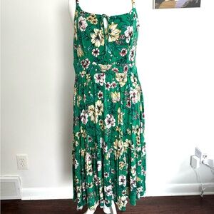 Torrid Super Soft Tiered Midi Dress